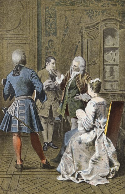 En la casa del Señor G M de Maurice Leloir